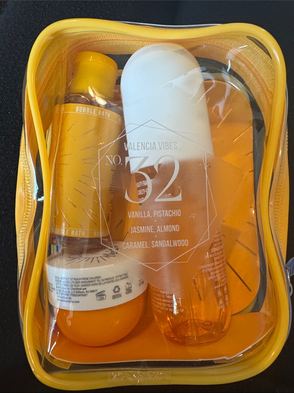 Valencia Vibes No. 32 Bath & Body Gift Set - Yellow